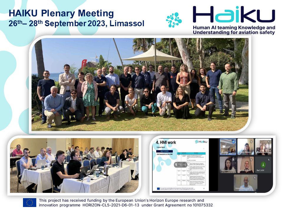 HAIKU @ Plenary Meeting in Cyprus, 26th-28th September 2023