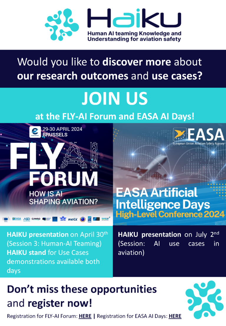 JOIN US at FLY-AI Forum and EASA AI Days!